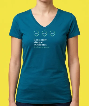 Constantes vitales: excelentes – Textil adulto