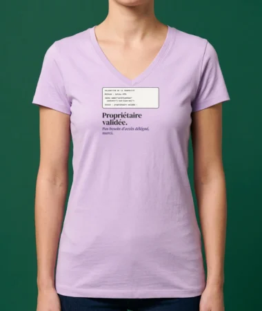 Propriétaire validée – Textile adulte