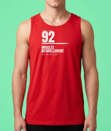 Musclée naturellement – Textile adulte