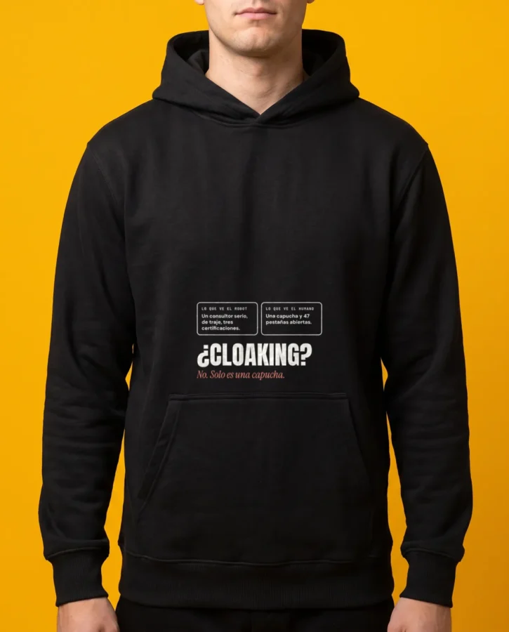 ¿Cloaking? Solo es una capucha – Textil adulto