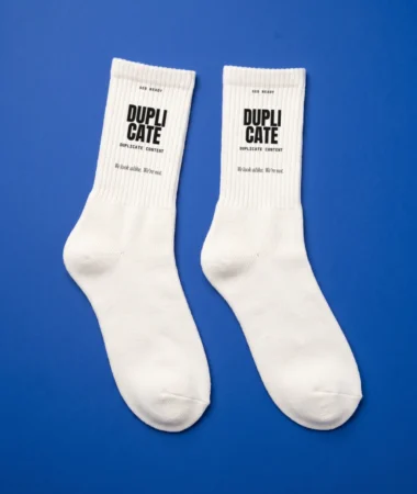 Duplicate content – 404 socks