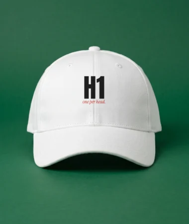 One H1 per head – Caps, bucket hats, fanny packs and aprons