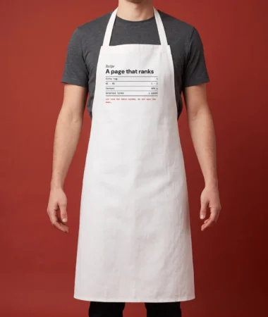Recipe: a page that ranks – Caps, bucket hats, fanny packs and aprons