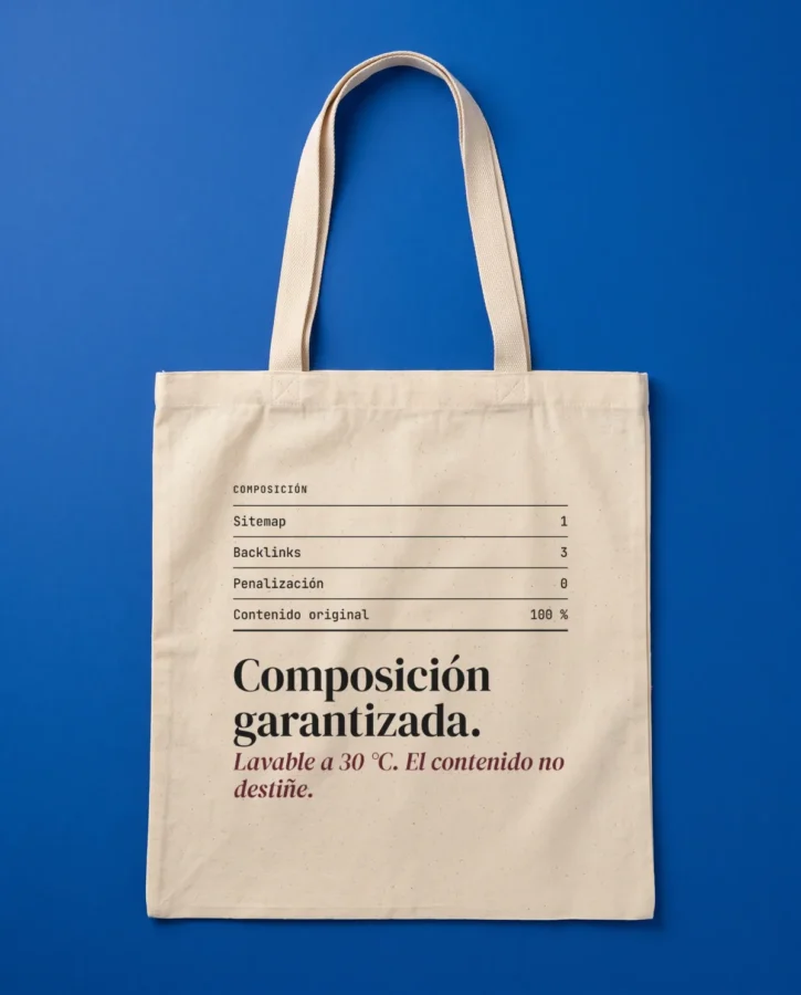 Composición garantizada – Bolsas