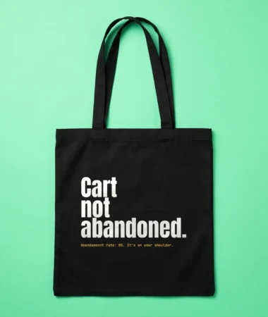 Cart not abandoned – Bags