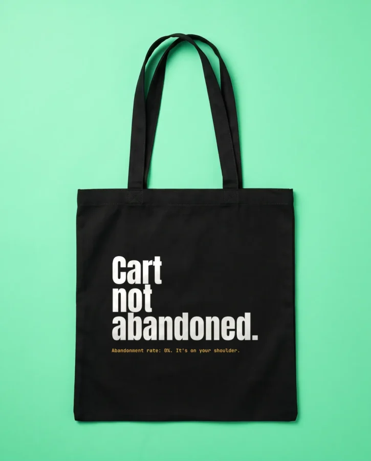 Cart not abandoned – Bags