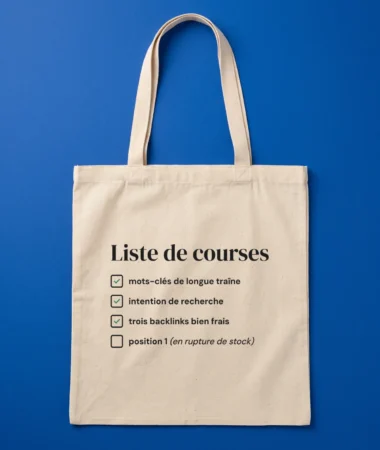 Liste de courses SEO – Sacs