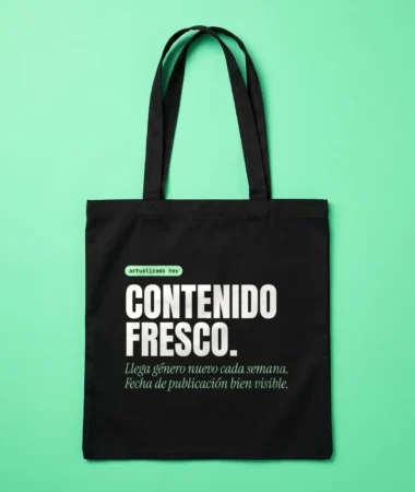 Contenido fresco, cada semana – Bolsas