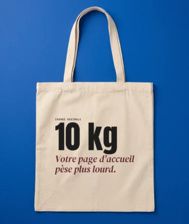 Charge maximale 10 kg – Sacs