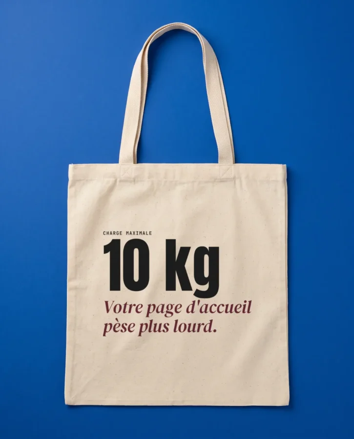 Charge maximale 10 kg – Sacs