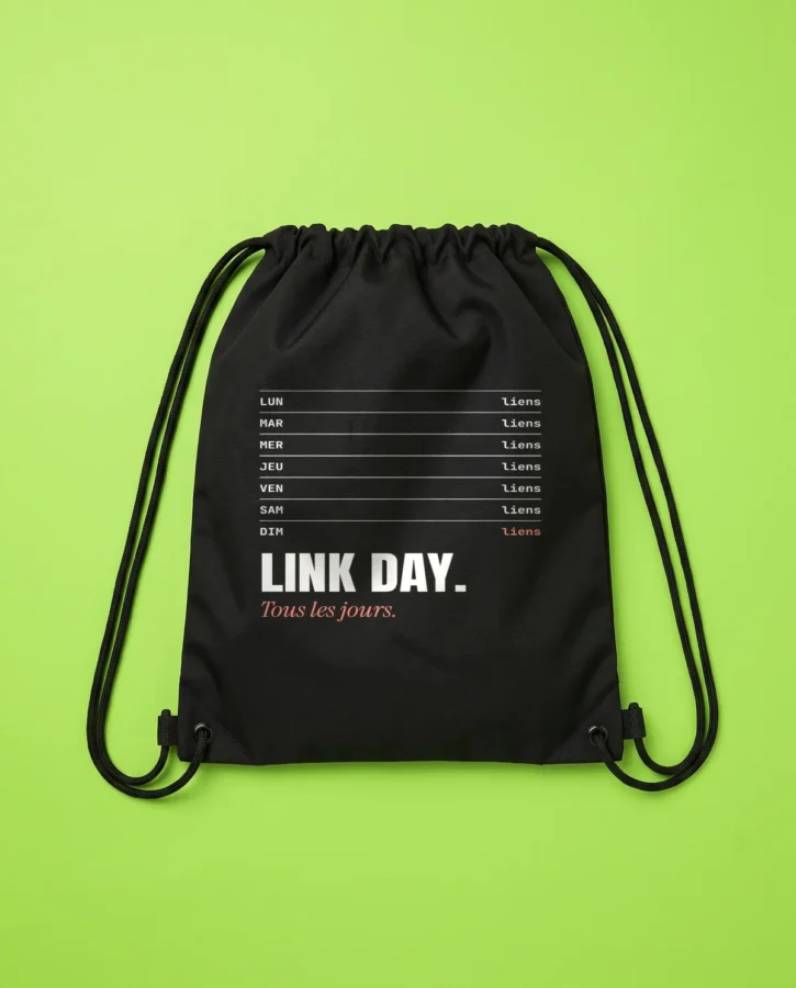 Link day, tous les jours – Sacs
