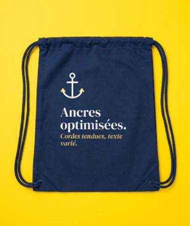 Ancres optimisées – Sacs