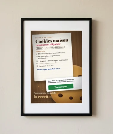 Cookies maison, consentement obligatoire – Posters