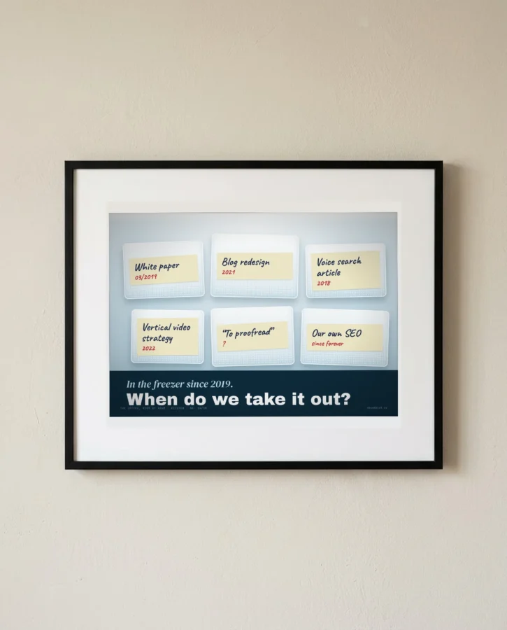 The drafts freezer – Posters