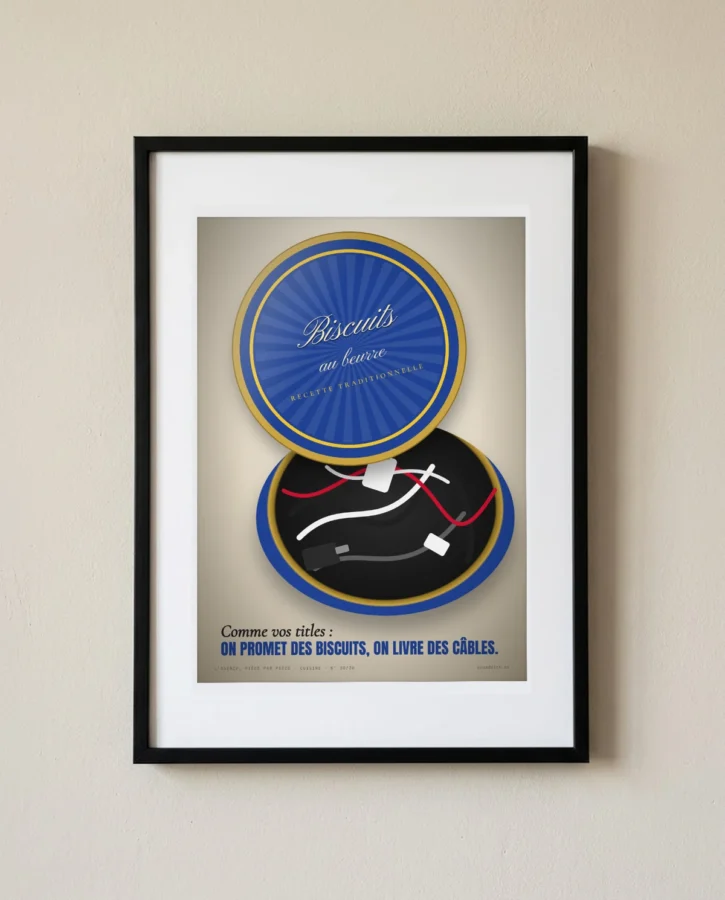 Boîte à biscuits, contenu non conforme – Posters