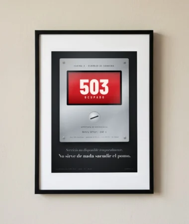 Ocupado, estado 503 – Pósters