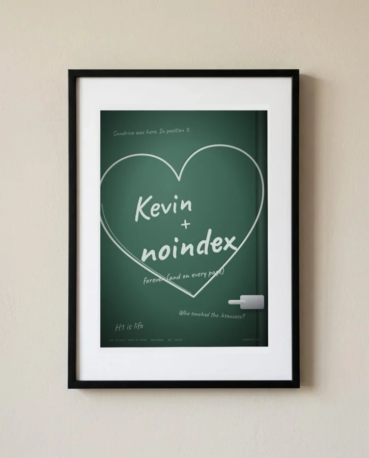 Kevin + noindex – Posters
