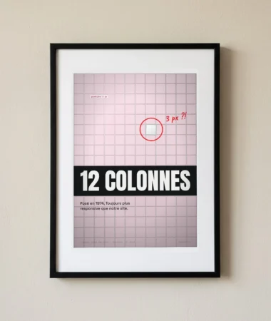Grille de 12 colonnes – Posters