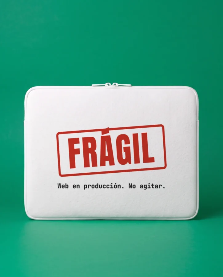 Frágil, web en producción – Bolsas