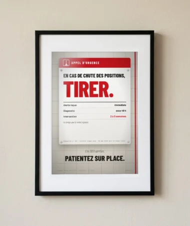 En cas de chute, tirer le cordon – Posters