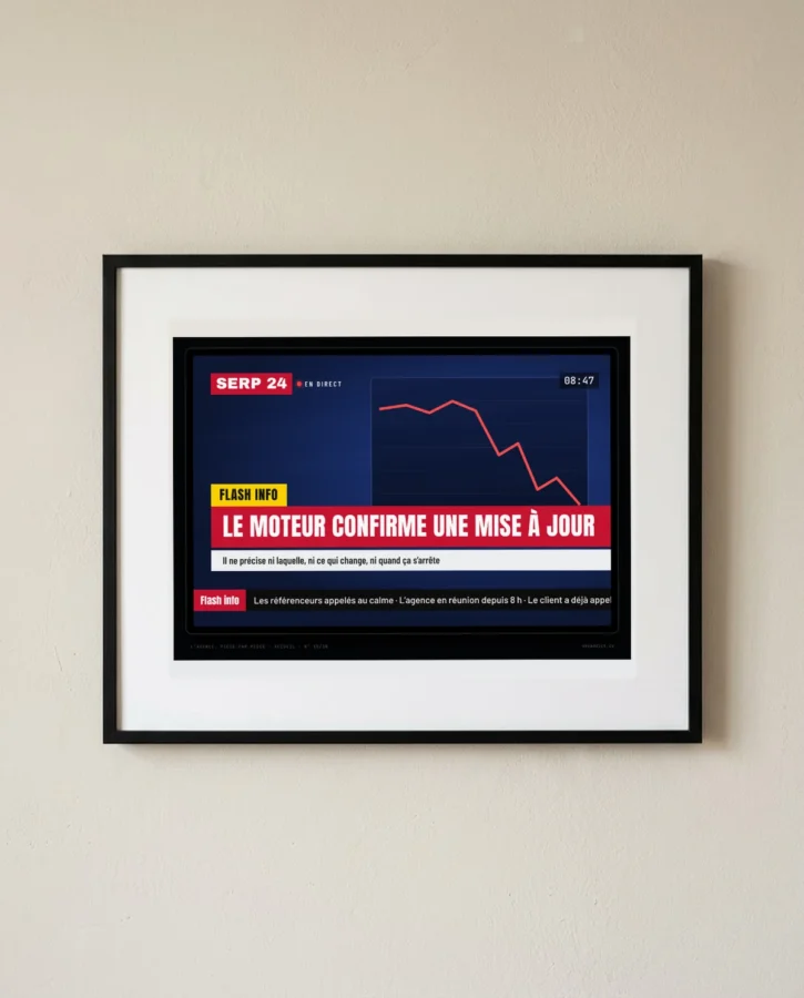 Flash info, le moteur confirme une mise à jour – Posters