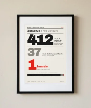 Bienvenue à nos visiteurs du jour – Posters