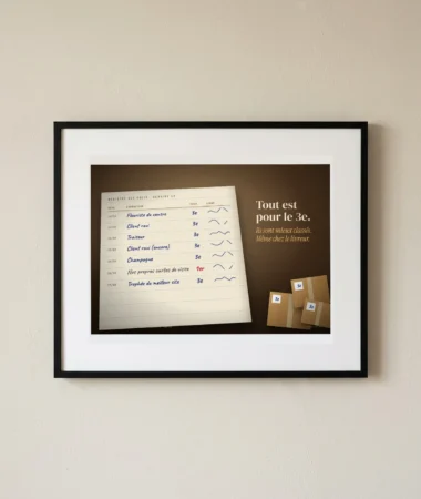 Registre des colis, tout est pour le 3e – Posters