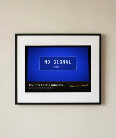 No signal, HDMI 1 – Posters
