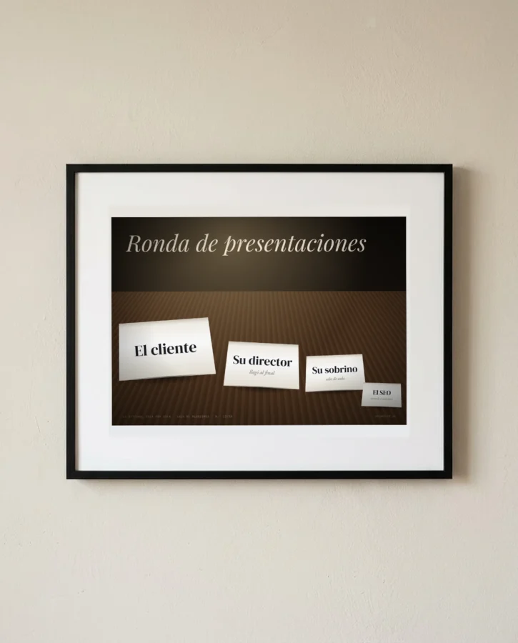 Ronda de presentaciones – Pósters