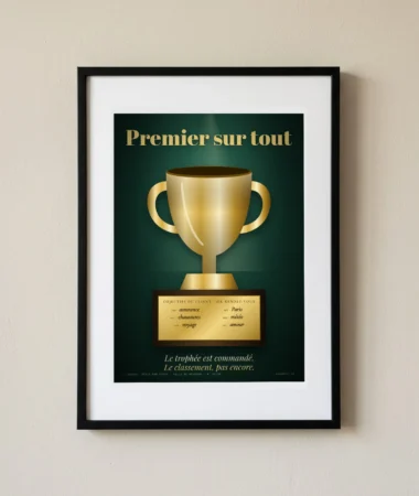 Premier sur tout – Posters