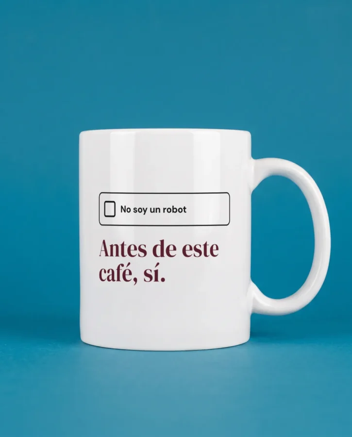 No soy un robot (antes del café, sí) – Casa y oficina