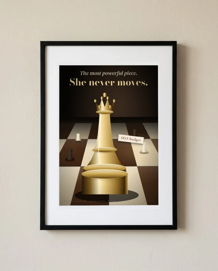The budget queen – Posters
