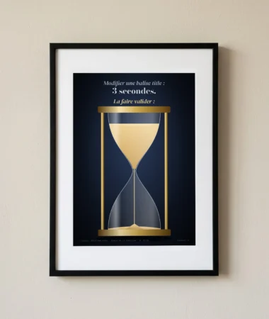 Le délai de validation – Posters