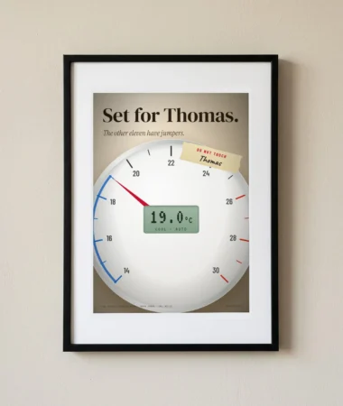 Thermostat set for Thomas – Posters