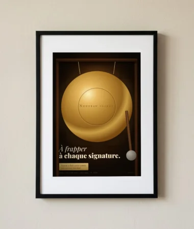 Le gong des signatures – Posters