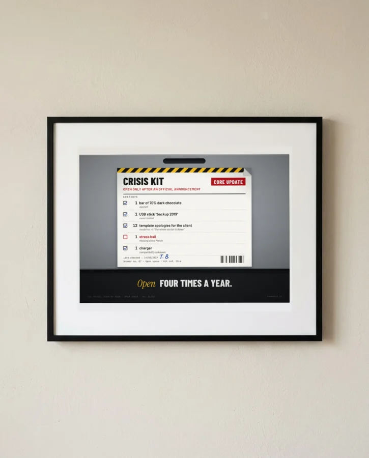 The crisis drawer – Posters