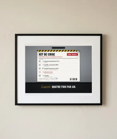 Le tiroir de crise – Posters