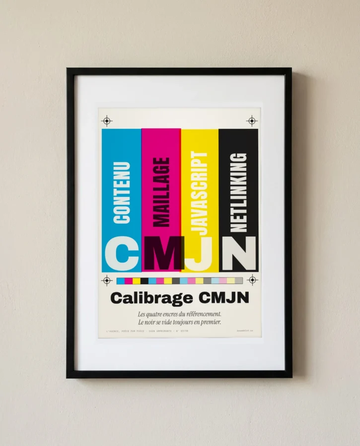 Calibrage CMJN – Posters