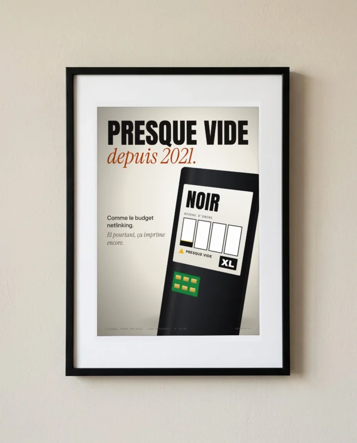 Encre presque vide depuis 2021 – Posters