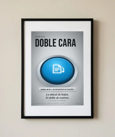 Doble cara para el presupuesto de rastreo – Pósters