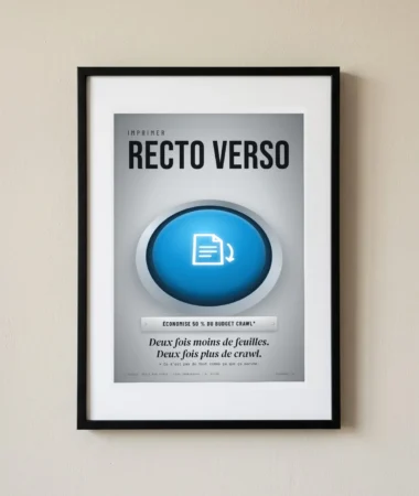 Recto verso pour le budget crawl – Posters