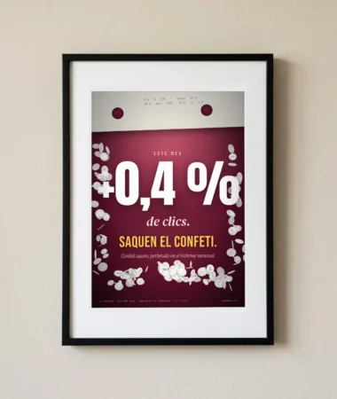 Saquen el confeti – Pósters