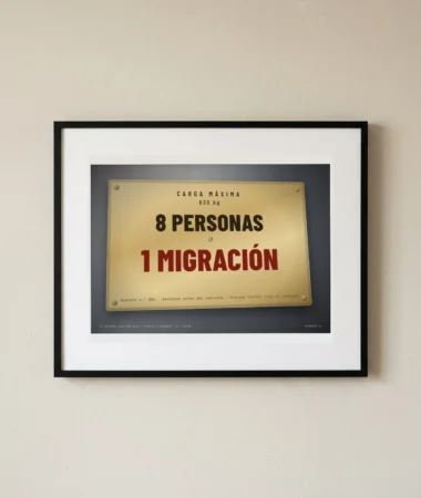 8 personas o 1 migración – Pósters