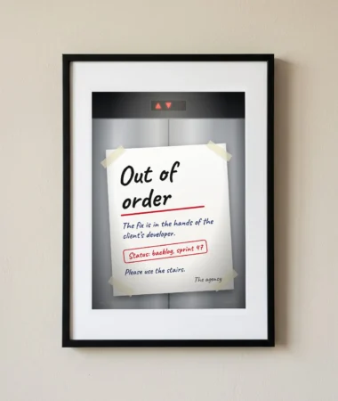 Out of order, sprint 47 – Posters