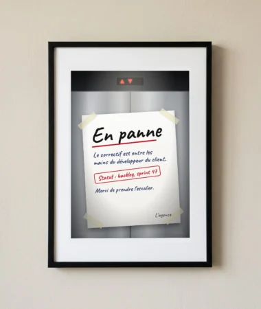 En panne, sprint 47 – Posters
