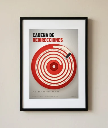 Cadena de redirecciones, 30 metros – Pósters