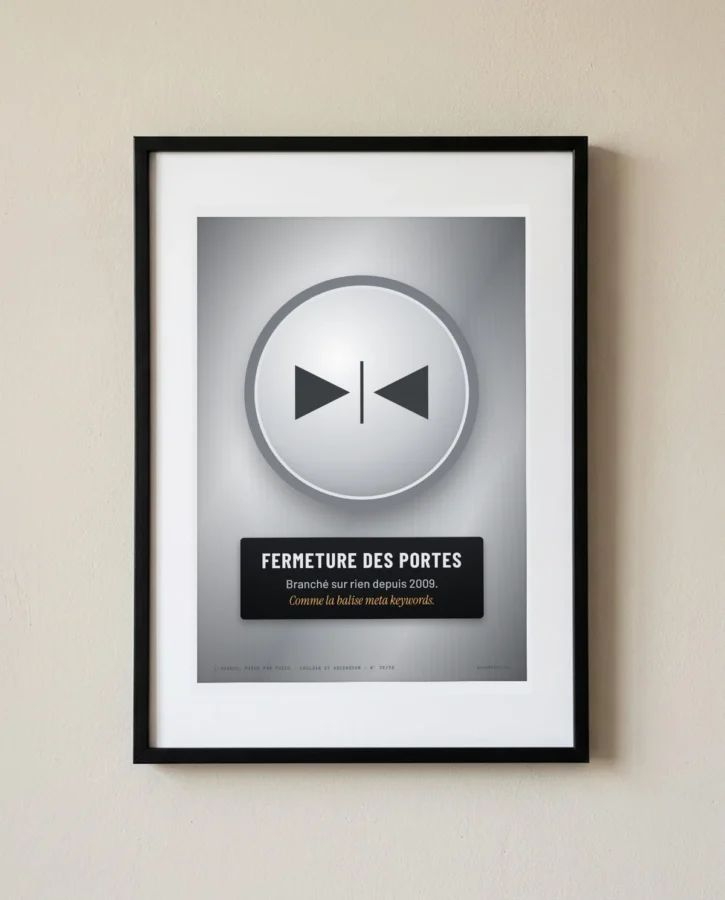 Le bouton placebo – Posters