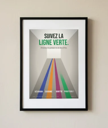 Suivez la ligne verte – Posters