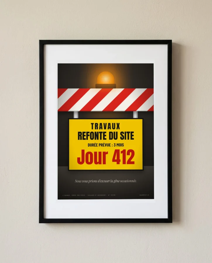 Refonte en cours, jour 412 – Posters