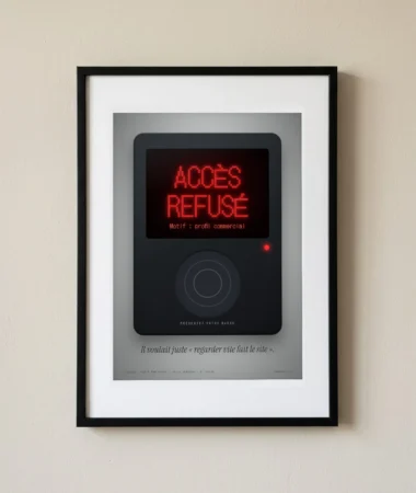 Accès refusé, profil commercial – Posters